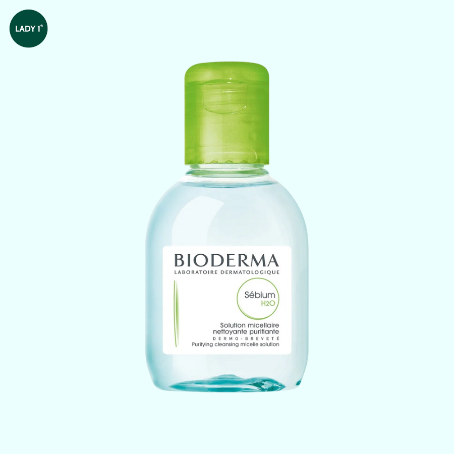 BIODERMA_Nước Tẩy Trang Cho Da Dầu 100Ml (Xanh Lá)