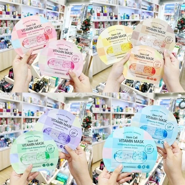 MASK BANOBAGI STEM CELL VITAMIN relaxing revital