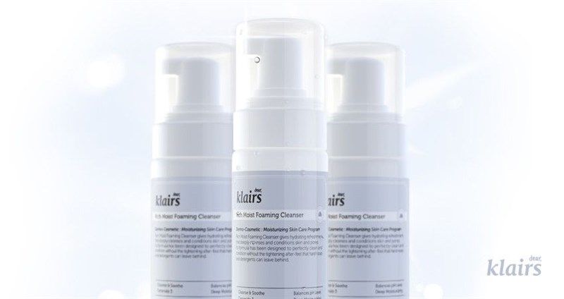 KLAIRS_Sữa Rửa Mặt Rich Moist Foaming Cleanser 100ml (015676)