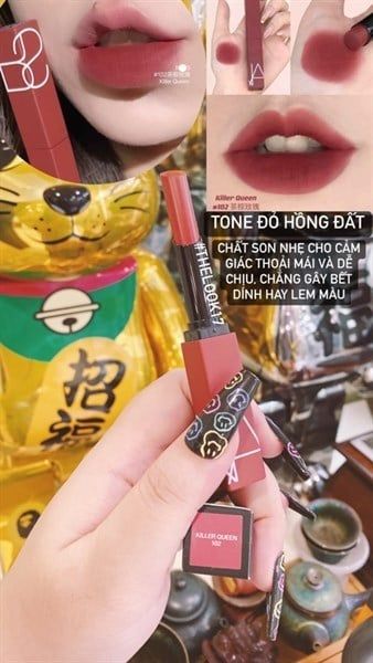 NARS_Son Thỏi Lì Powermatte Lipstick #102 Killer Queen