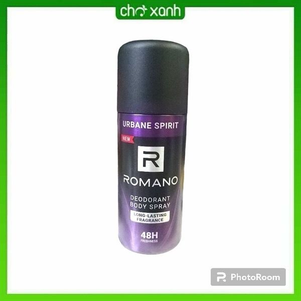 XỊT KHỬ MÙI ROMANO URBANE SPIRIT 150ML