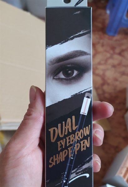 VACOSI NATURAL STUDIO DUAL EYEBROW SHAPE PEN VM21-02 CHÌ MÀY ĐỊNH HÌNH VACOSI ALL IN ONE #02 BROWN