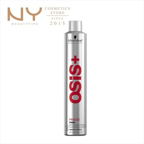 KEO XỊT GIỮ KIỂU TÓC OSIS+ FREEZE STRONG HOLD HAIRSPRAY 300ML
