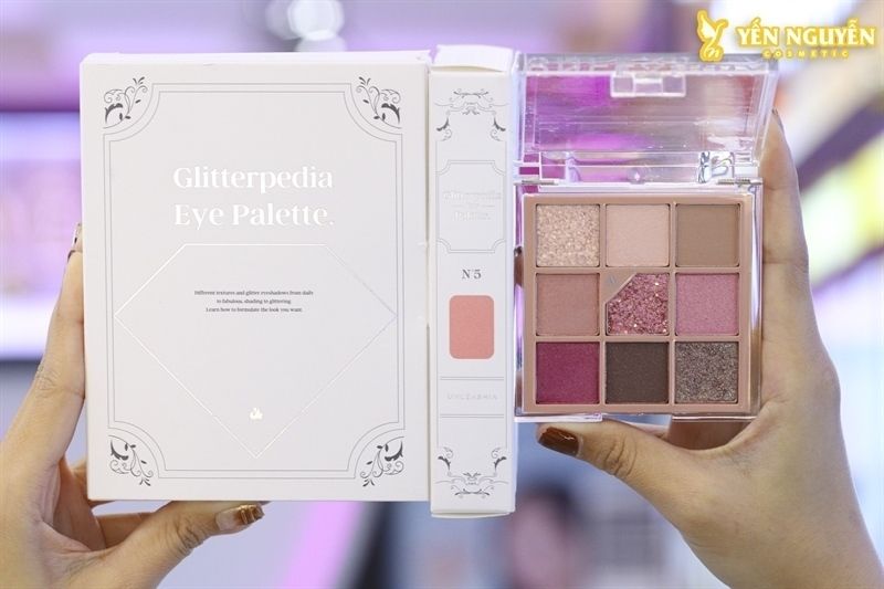 UNLEASHIA_Phấn Mắt 9 Ô Eye Palette #05 All Of Dusty Rose