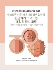 3CE_Phấn Mắt 3 Màu Mood Recipe Triple Shadow #Go Over