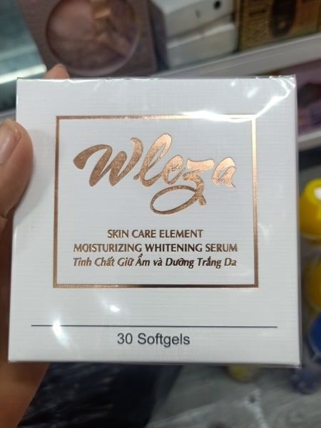 WLEZA_Tinh Chất Giữ Ẩm Dưỡng Trắng Da 30Viên