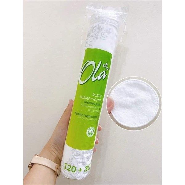 Ola_Bông Tẩy Trang 120+30 Miếng