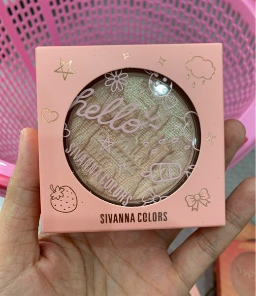 SIVANNA_Phấn Bắt Sáng Dream Castle Highlighter HF5080 No2