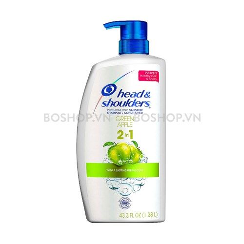 P&G_HEAD &SHOULDERS_Dầu Gội 2In1 Green Apple 1.28L