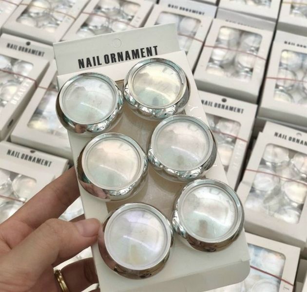 Nail_Set Bột Tráng Gương Ngọc Trai 6 Hũ
