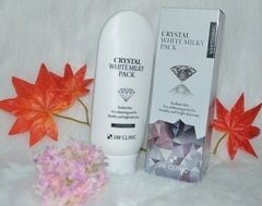 3W Clinic_Kem Dưỡng Trắng Crystal White Milky Pack 200g