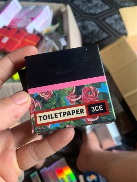 3CE_Má Hồng Toiletpaper Face Blush # Let Me Stay