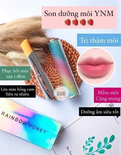 YNM_Son Dưỡng Có Màu Candy Pop Glow Melting Balm #Pink Sunset