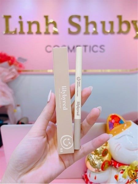 LILYBYRED_Chì Kẻ Bọng Mắt Smiley Aegyosal Eyeliner Hai Đầu #01 0.32g