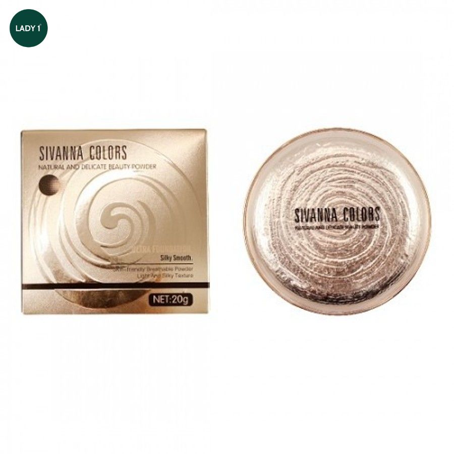 Sivanna Colors_Phấn Nén Natural And Delicate Beauty Powder HF689