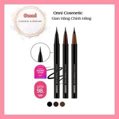 Cosnori_Bút Kẻ Mắt Nước Superproof Fitting Brush Eyeliner #01 Black