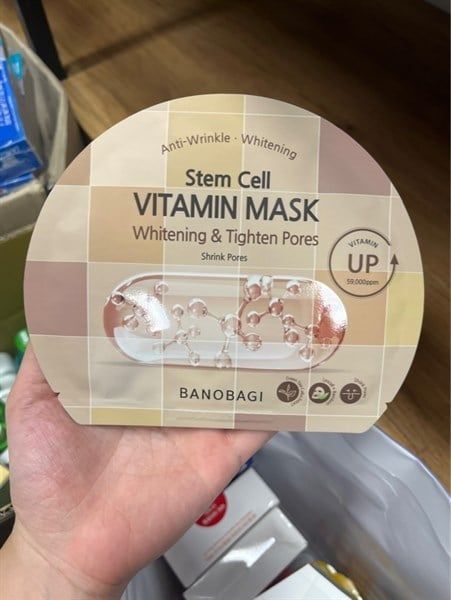 BANOBAGI_Mặt Nạ Stem Cell Vitamin Mask Whitening & Tighten Pores 30g