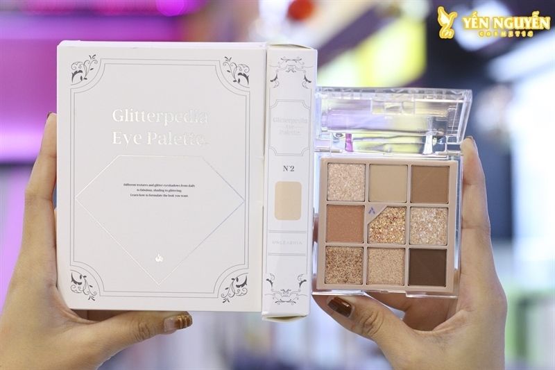 BẢNG MẮT UNLEASHIA GLITTERPEDIA EYE PALETTE N2