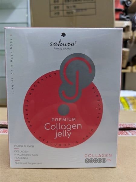 Sakura_Thạch Collagen Dưỡng Da Premium Collagen Jelly