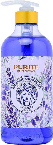 PURITE_Sữa Tắm De Prôvence LAVENDER (Hoa Oải Hương) 850ML