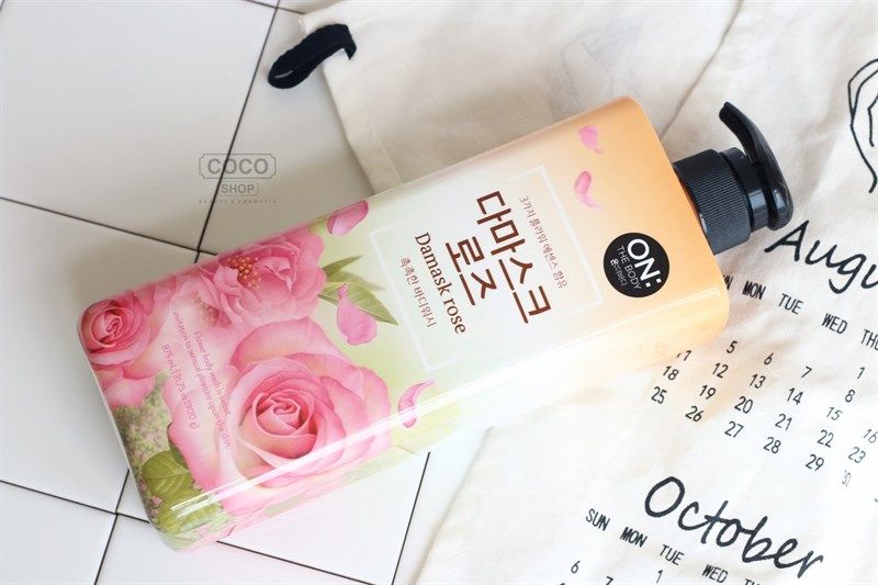 OnThe Body_Sữa Tắm Damask Rose 900g