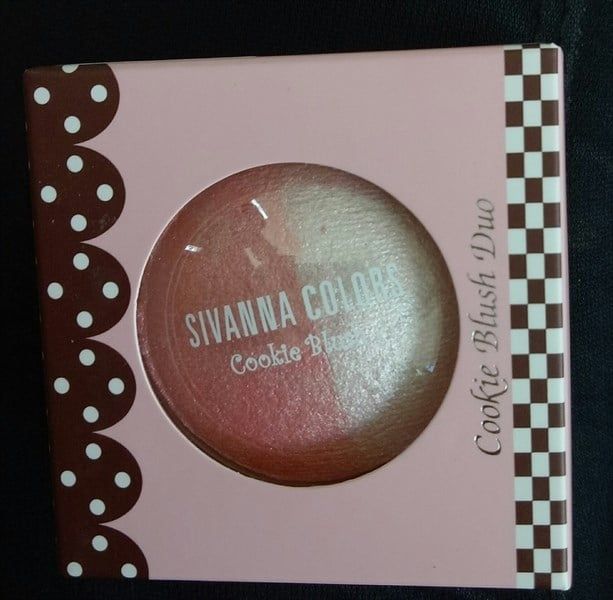 SIVANNA_Phấn Má Hồng Cookie Blush Duo DU278 #03