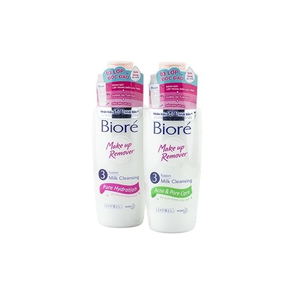 BI_Biore_Sữa Tẩy Trang 3 Lớp Sạch Sâu Ngừa Mụn 300ml