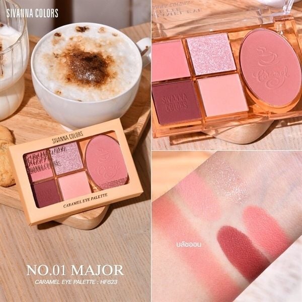 SIVANNA- PHẤN MẮT+ MÁ 5 Ô-03