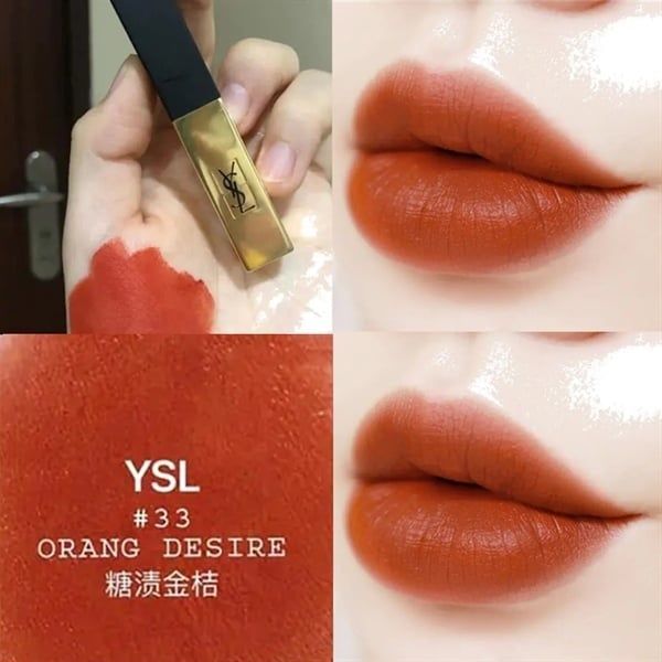 SON YSL THE SLIM 33 ORANGE DESIRE