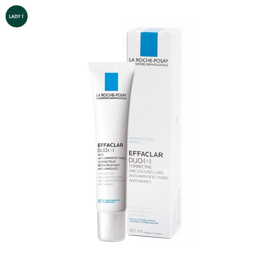 LA ROCHE POSAY_Kem Trị Mụn Ngừa Thâm Effaclar Duo+ 40ml
