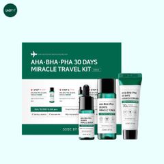 SOME BY MI_Set Trị Mun 3 Món Aha-Bha-Pha 30 Days Miracle Travel Kit (006793)