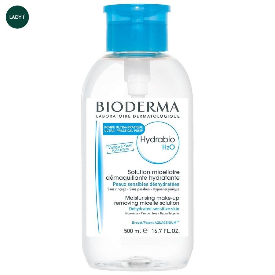 BIODERMA_Nước Tẩy Trang Cho Da Siêu Nhạy Cảm 500ml (Xanh Dương)