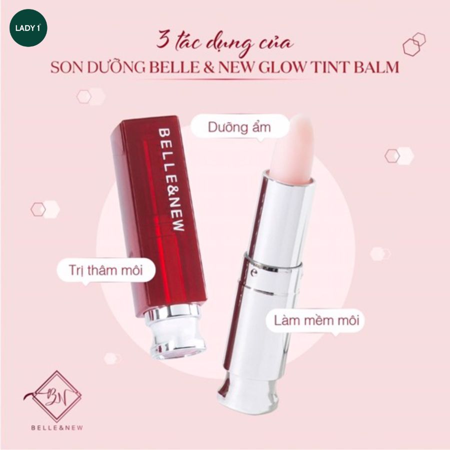 Belle & New_Son Dưỡng Glow Tint Balm