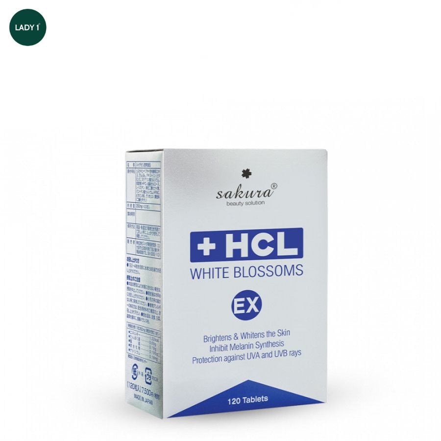 Sakura_Thực Phẩm Bảo Vệ Sức Khỏe HCL White Blossoms EX