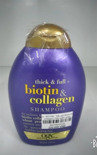 Ogx_Dầu Gội Biotin & Collagen Ngăn Rụng 385Ml