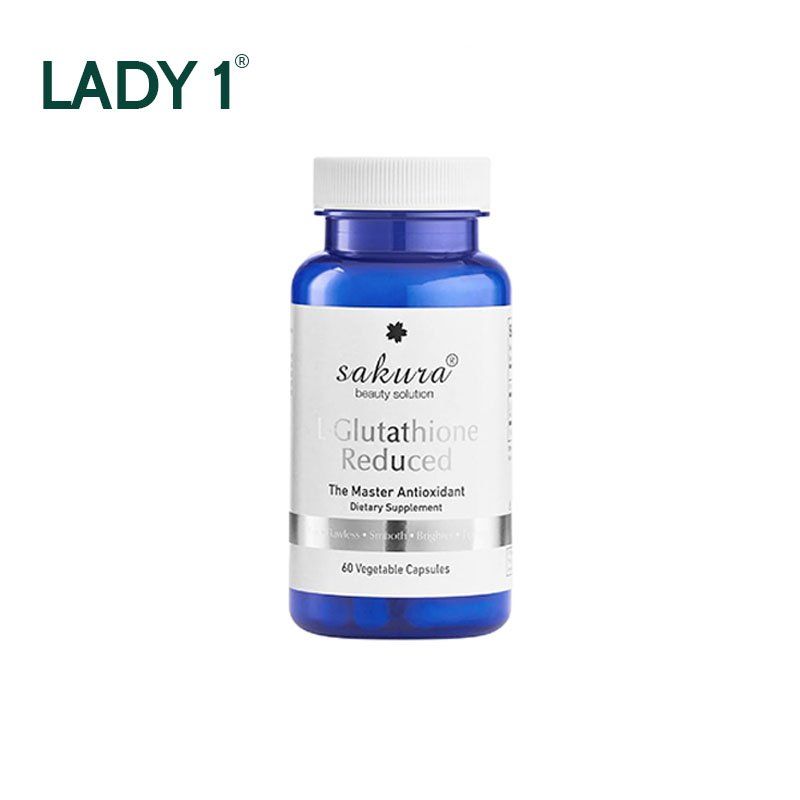 Sakura_Viên Uống L-Glutathione Reduced Trắng Da 60V