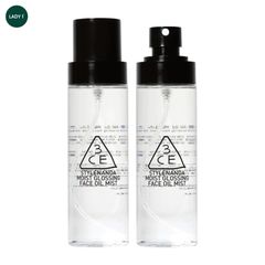 3CE_Xịt Khoáng Khóa Nền Moist Glossing Face Oil Mist