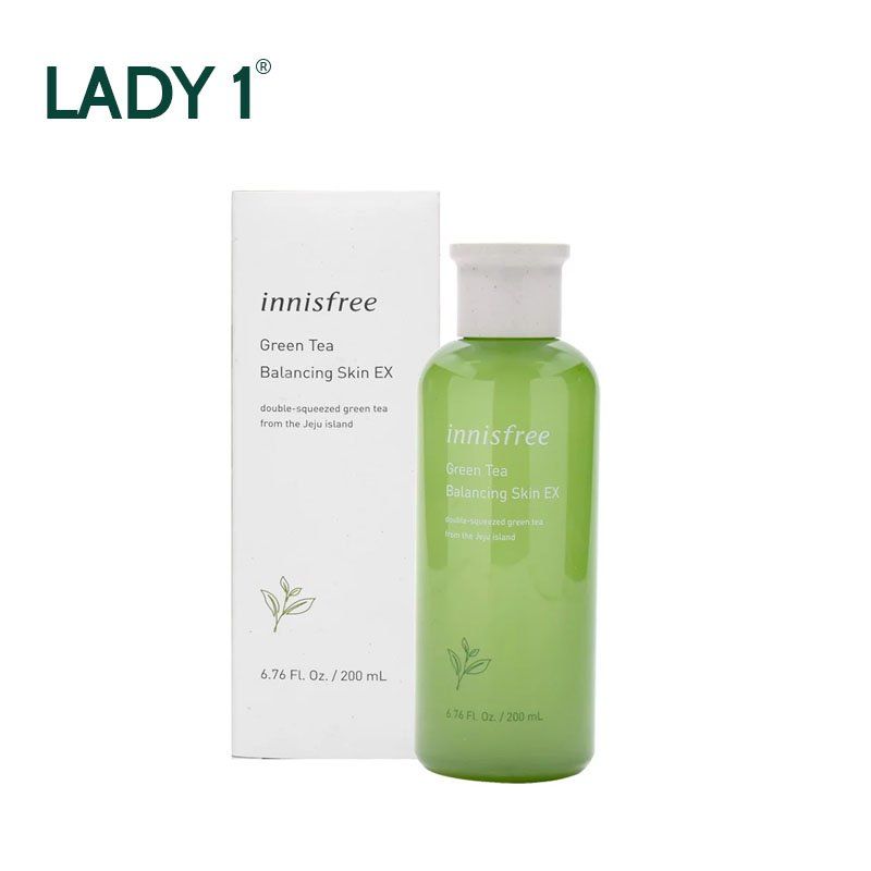 INNISFREE_Nước Hoa Hồng Green Tea Balancing Skin Ex 200Ml