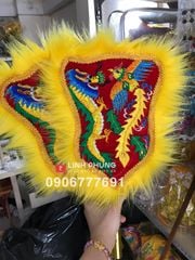 Quạt thêu rồng phụng- Mã: QTRP