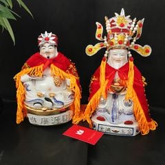Bộ Áo Mão Thần Tài Thổ Địa - Đầy đủ kích cỡ tượng