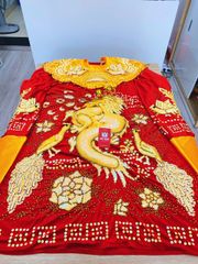 Áo mặc nổi đính cườm (ngũ sắc) - Mã:  MNC