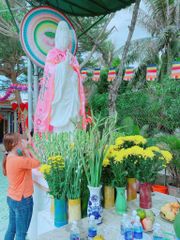 Áo Mẹ Quan Âm Nam Hải Cổ Thạch/Bạc Liêu - Size 3m-3m5 . Mã QAT