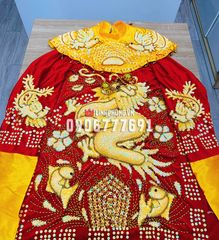 Áo mặc nổi đính cườm (ngũ sắc) - Mã:  MNC