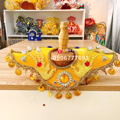 Xay cổ cứng 2 phụng (tượng cao từ 20cm - 60cm)
