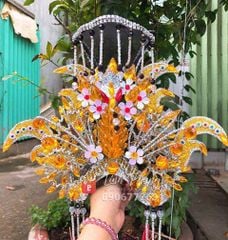 Mão bà mẫu hoa toàn màu (tượng cao 50cm, 60cm ) - Mã: HTM