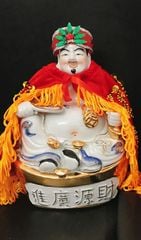 Áo choàng cho tượng ông Thần Tài hoặc Thổ Địa (loại nhung) Mã: ATDN