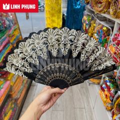 Quạt 5 Mẹ Ngũ Hành/Cô Chín/Chúa xứ/Địa mẫu