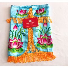 Áo Choàng Quan Âm - Loại Thêu Vải Phi (30cm - 60cm) - Mã: QAT