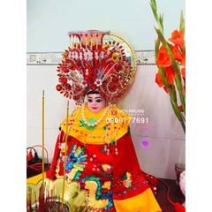 Áo có tay RỒNG PHỤNG cho tượng bà - AMC