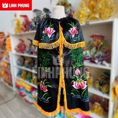 Áo choàng Quan Âm (loại thêu) - Tượng cao 80cm - Mã: QAT80, CST